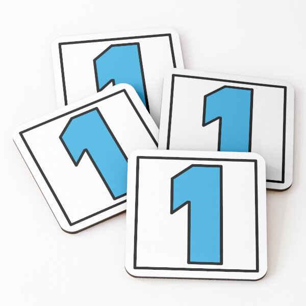 Item preview, Number 1, sky Blue one, Sports number, t shirt designed and sold by JSWDESIGNS.