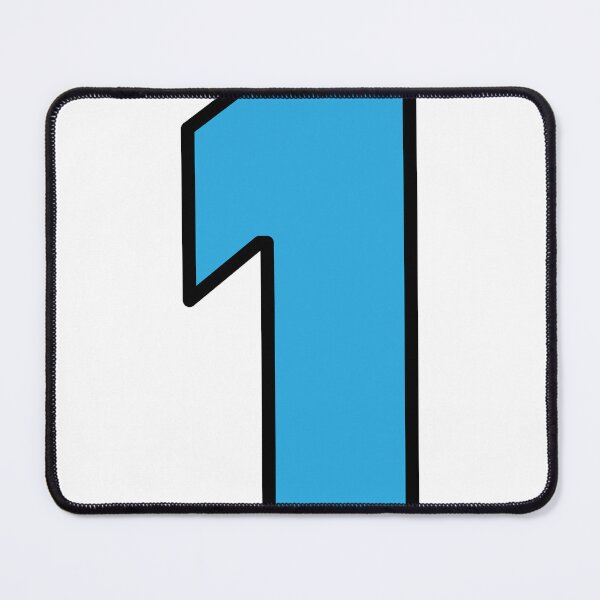Item preview, Number 1, sky Blue one, Sports number, t shirt designed and sold by JSWDESIGNS.