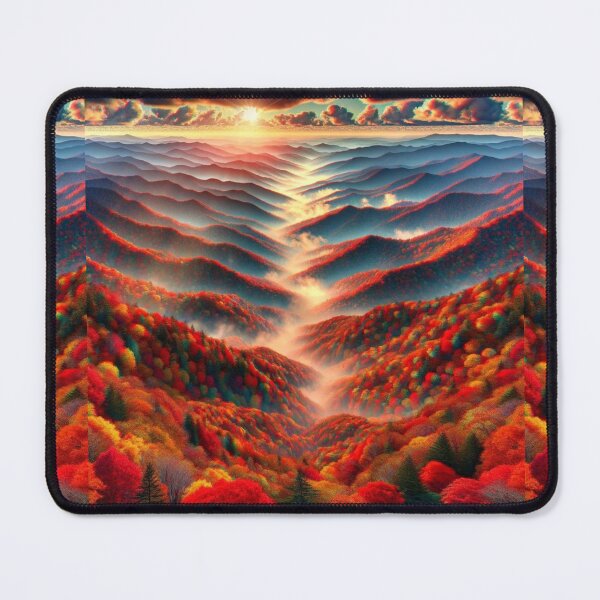 Item preview, "Dreamlike Sunset Over the Great Smoky Mountains" designed and sold by Meta2Physical.