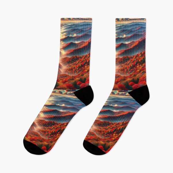 Item preview, "Dreamlike Sunset Over the Great Smoky Mountains" designed and sold by Meta2Physical.