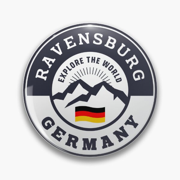 Item preview, Ravensburg Germany Black and White Crest designed and sold by World Designs.