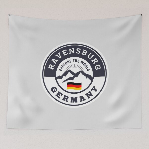 Item preview, Ravensburg Germany Black and White Crest designed and sold by World Designs.