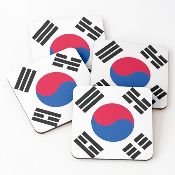 Item preview, Korea Flag Colors designed and sold by MszPink.