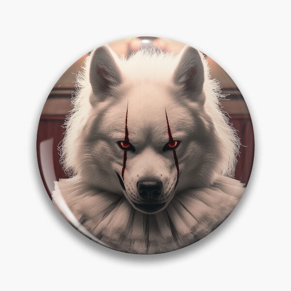 Item preview, Husky in Clown Costume designed and sold by PetsArt.