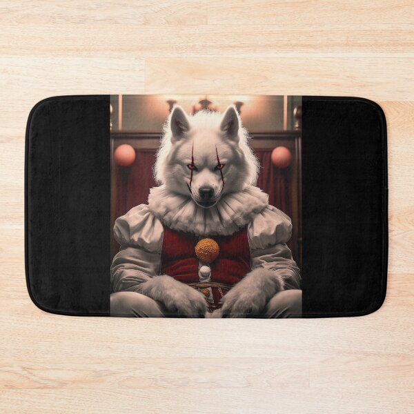 Item preview, Husky in Clown Costume designed and sold by PetsArt.