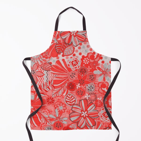 Item preview, Red Floral pattern  designed and sold by adlkh.