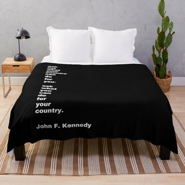 Item preview, JOHN F. KENNEDY'S FAMOUS QUOTE- ASK NOT WHAT YOUR COUNTRY CAN DO FOR YOU-ASK WHAT YOU CAN DO FOR YOUR COUNTRY-2 designed and sold by PatriotCat.