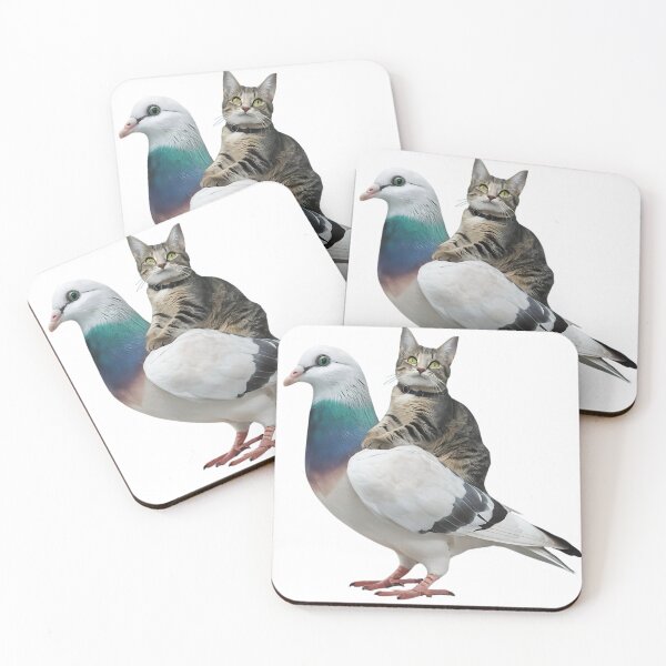 Item preview, Cat among the Pigeons designed and sold by MiowandMolly.