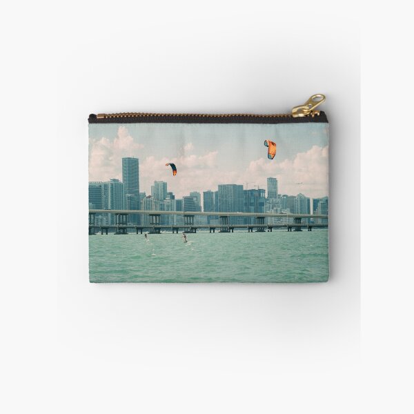 Item preview, Kitesurfing in Miami Bay designed and sold by Optimistoart.