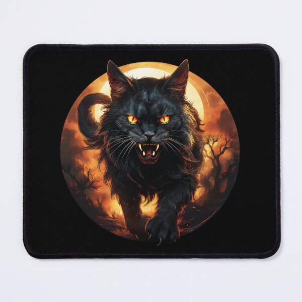 Item preview, Hissing Black Cat designed and sold by Kspirit Designs.