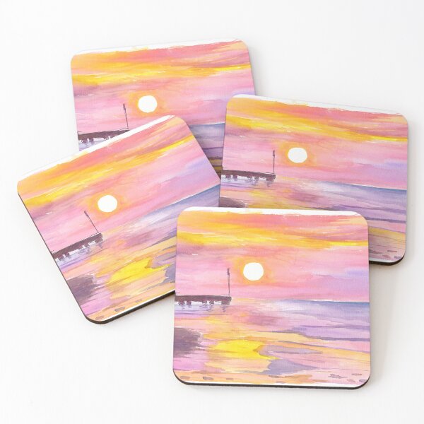 Item preview, Italy Adriatic Beach Pier in the Morning  designed and sold by artshop77.