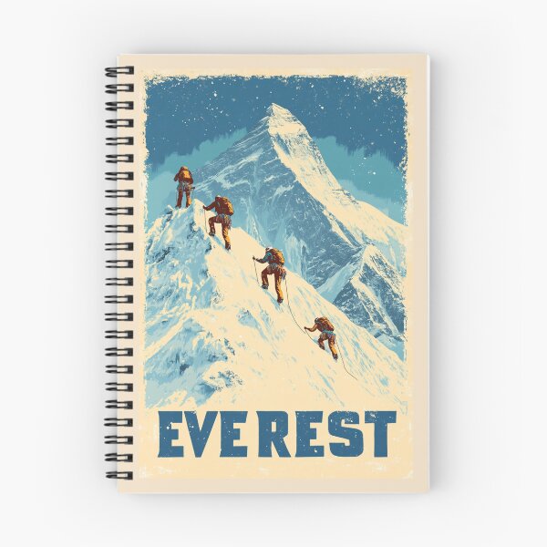 Item preview, A Vintage Travel Illustration of Everest designed and sold by GoodOldVintage.