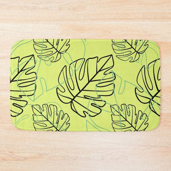 Item preview, Green Tropical Leaf Pattern designed and sold by P9Designs.