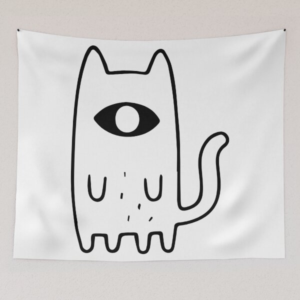 Item preview, Alien Cat Number 2 designed and sold by bhoomin7.