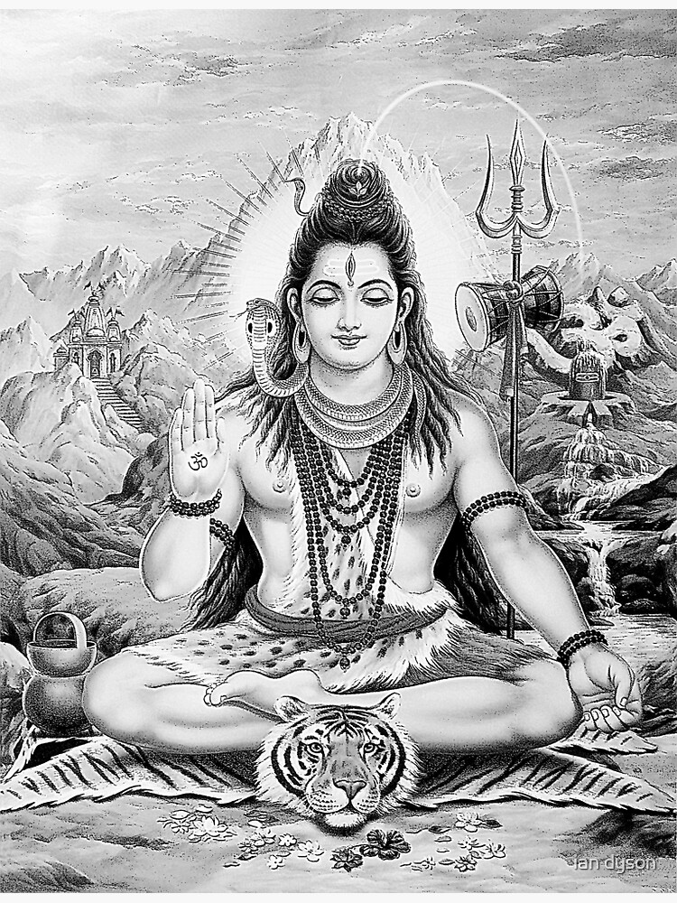 Lord Shiva Drawing Colorful Hindu God Siva, angry lord rama HD phone  wallpaper | Pxfuel