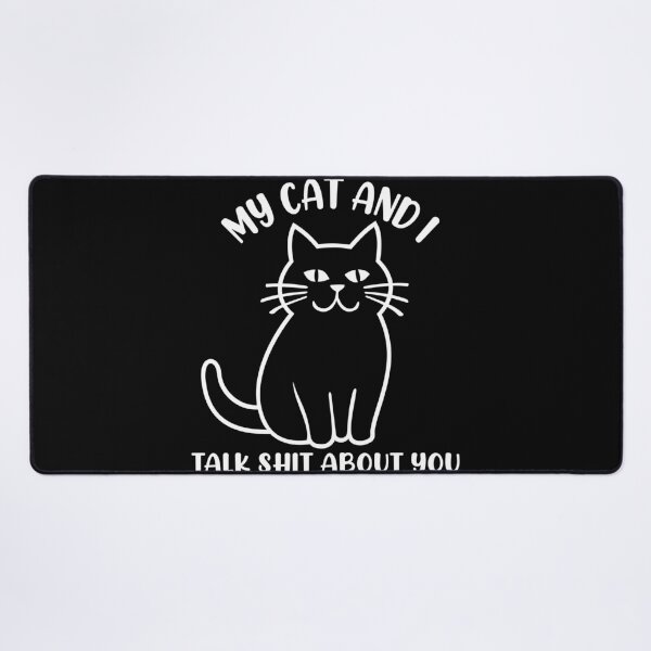 Item preview, My cat and I talk shit about you designed and sold by HipMadeArt.
