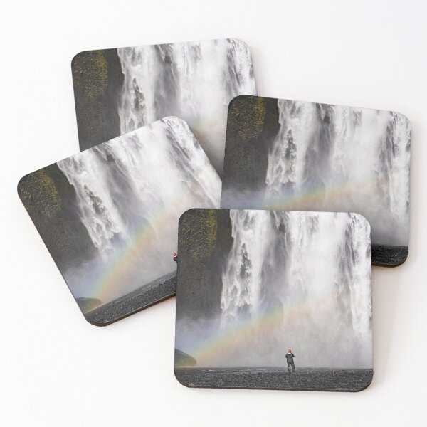 Item preview, Rainbow in front of a waterfall designed and sold by thompsong03.
