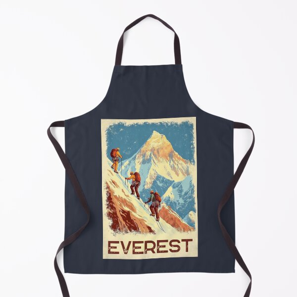 Item preview, A Vintage Travel Illustration of Everest designed and sold by GoodOldVintage.