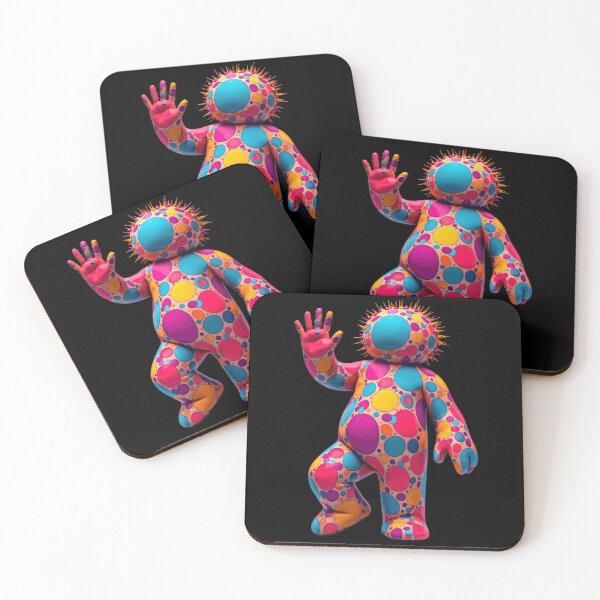 Artikelvorschau, Farbenfrohe abstrakte Figur mit kreisförmigen Mustern entworfen und verkauft von artwaves.