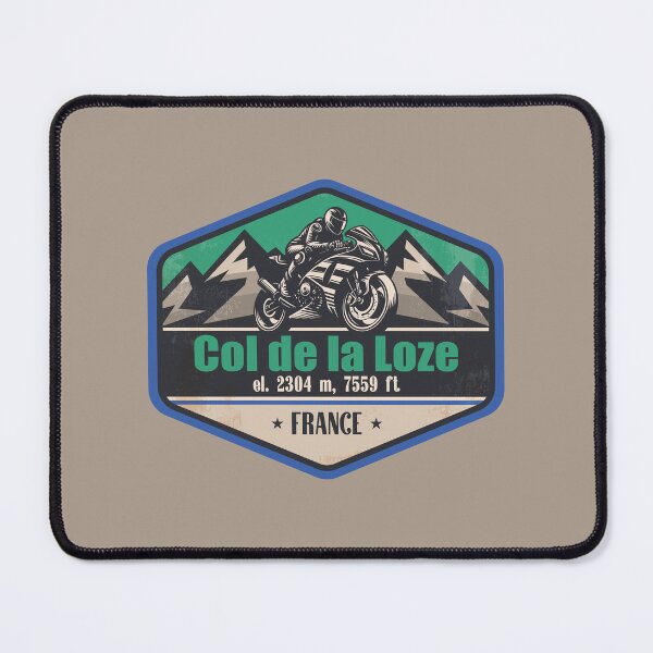 Item preview, Col de la Loze France Motorcycling Mountain Design designed and sold by CynthiaGraphics.