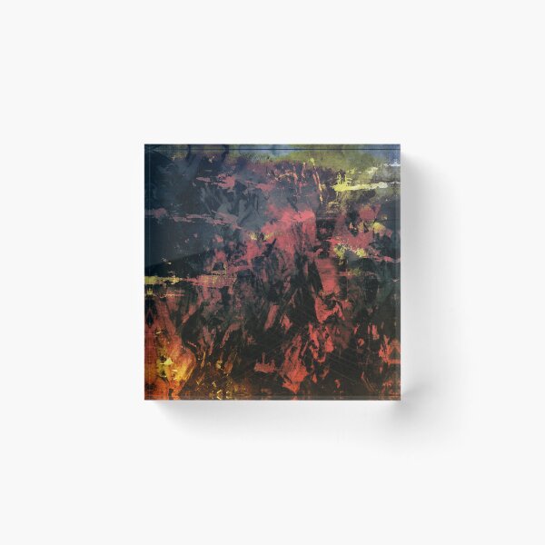 Item preview, Abstract landscape painting  designed and sold by NickDedidis.
