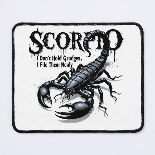 Item preview, I Don't Hold Grudges I File Them Nealy Funny Gift For Zodiac Signs designed and sold by UniqueDuoDesign.