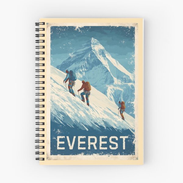 Item preview, A Vintage Travel Illustration of Everest designed and sold by GoodOldVintage.