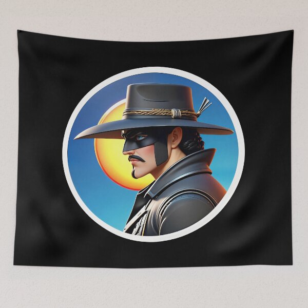 Item preview, Zorro Don Diego de la Vega designed and sold by TheArtOfPat.