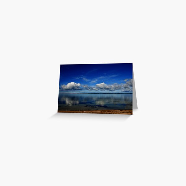 Lines on the Horizon Greeting Card