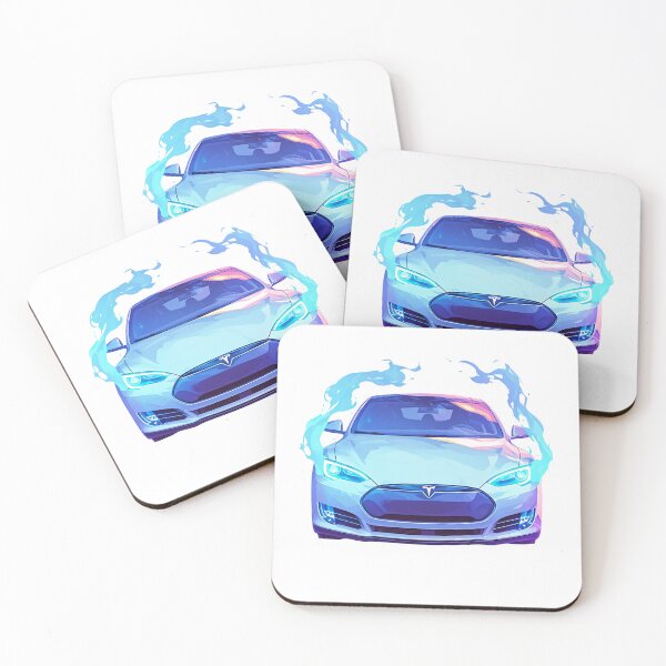 Item preview, White Scary Tesla designed and sold by kahida.