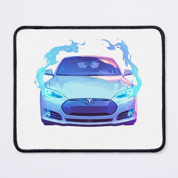 Item preview, White Scary Tesla designed and sold by kahida.