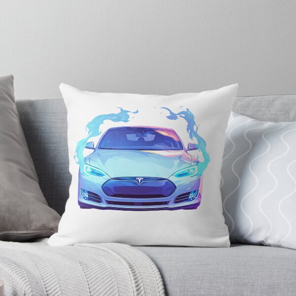 Item preview, White Scary Tesla designed and sold by kahida.