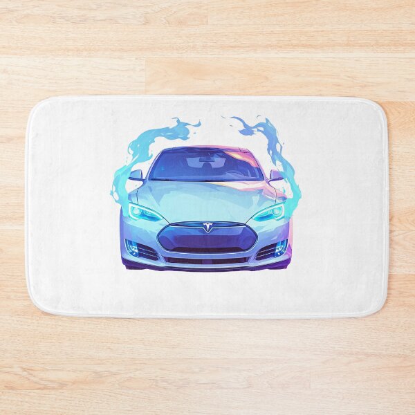 Item preview, White Scary Tesla designed and sold by kahida.