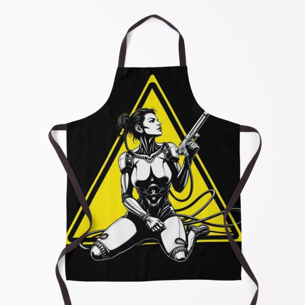 Item preview, Cyberpunk Cyborg Girl designed and sold by artbybrado.