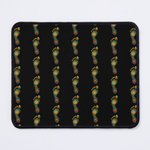 Item preview, Stylized Carbon Footprint with Nature Symbols designed and sold by artwaves.