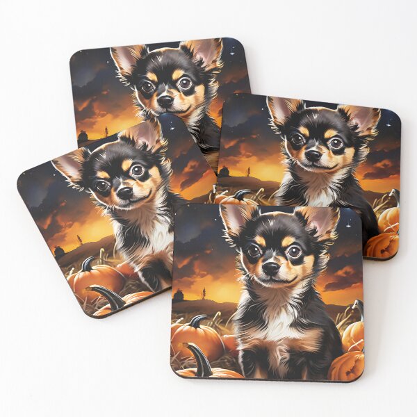 Item preview, Chihuahua puppy in pumpkin patch designed and sold by Mianku | Für das Leben.