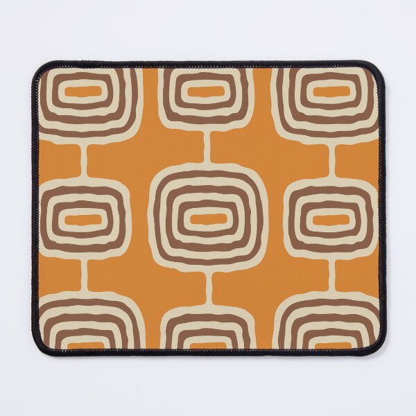 Item preview, Atomic Rings Abstract Pattern Autumn Colors designed and sold by tonymagnerart.