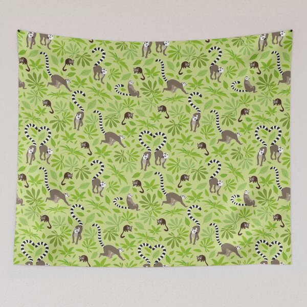Item preview, green lemur love designed and sold by kasumidesign.