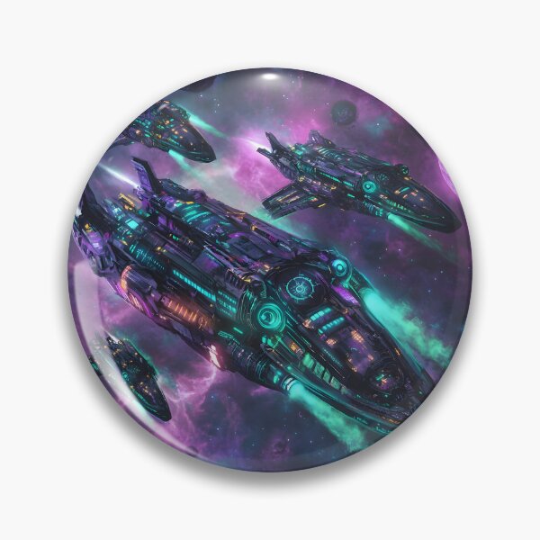 Item preview, Cybergoth Starfleet: Neon Fury designed and sold by AI-Only Creations.