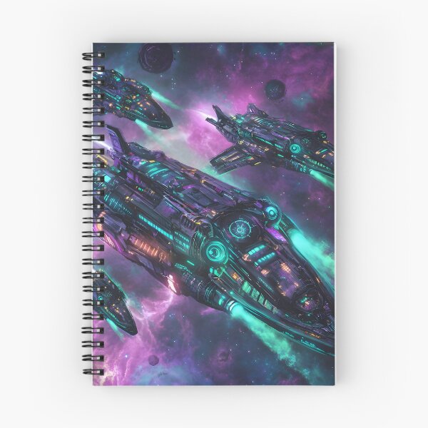 Item preview, Cybergoth Starfleet: Neon Fury designed and sold by AI-Only Creations.