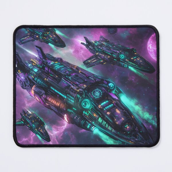 Item preview, Cybergoth Starfleet: Neon Fury designed and sold by AI-Only Creations.