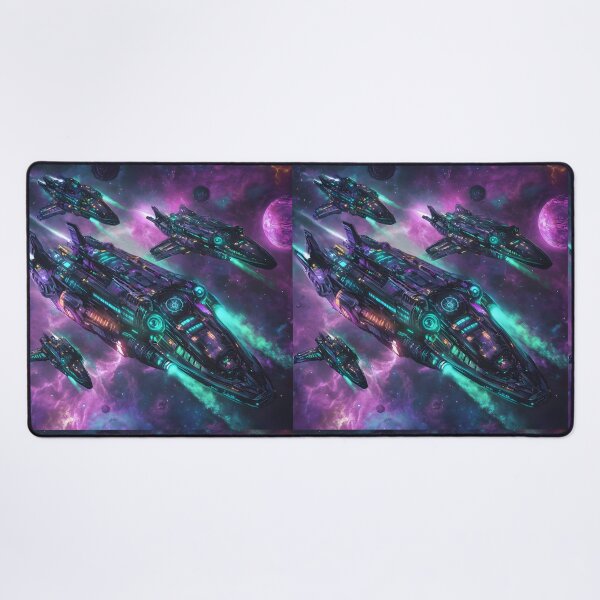 Item preview, Cybergoth Starfleet: Neon Fury designed and sold by AI-Only Creations.