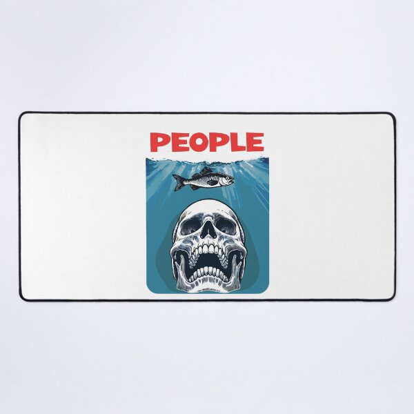 Item preview, People - enemy - fish - skull designed and sold by portokalis.