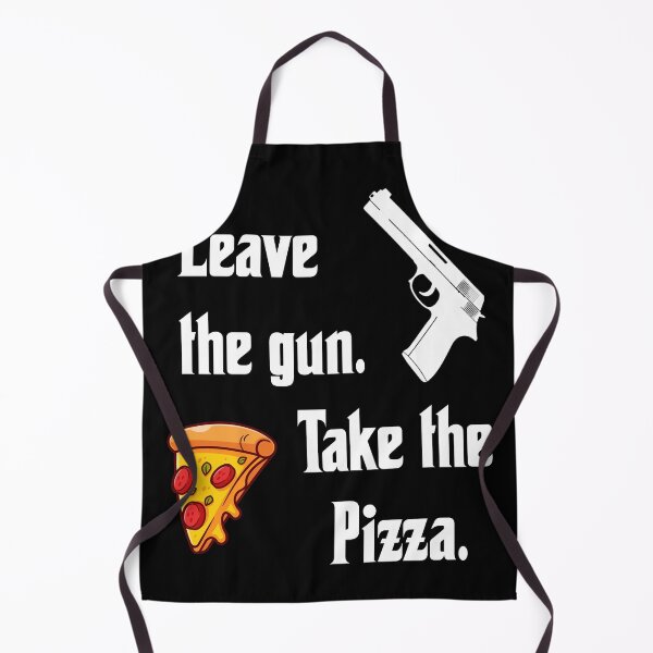 Artikelvorschau, Lass die Waffe liegen und nimm die Pizza, lustige Pate-Parodie entworfen und verkauft von Merchattack.