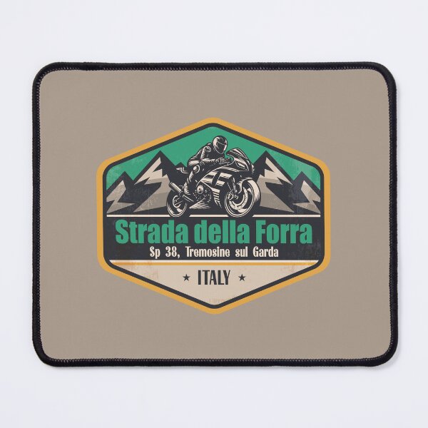 Item preview, Strada della Forra Italy Motorcycling Mountain Design designed and sold by CynthiaGraphics.