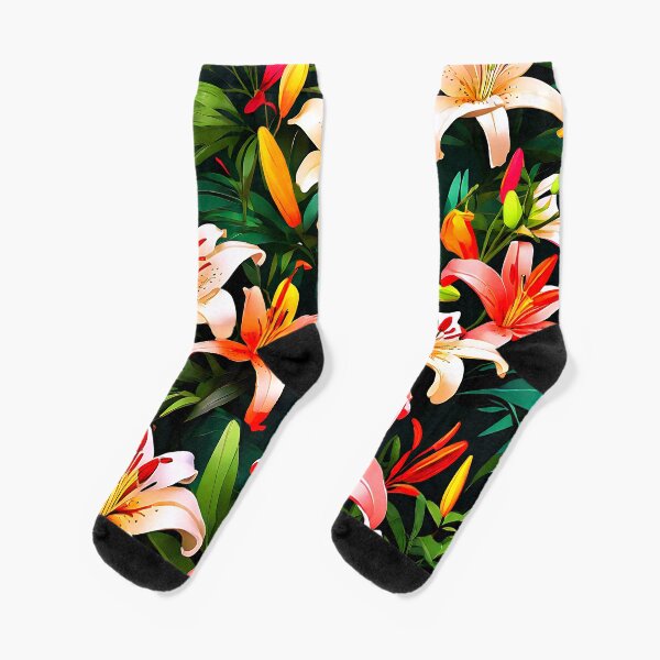 Item preview, Vibrant lily paradise flowers designed and sold by Tchoice.