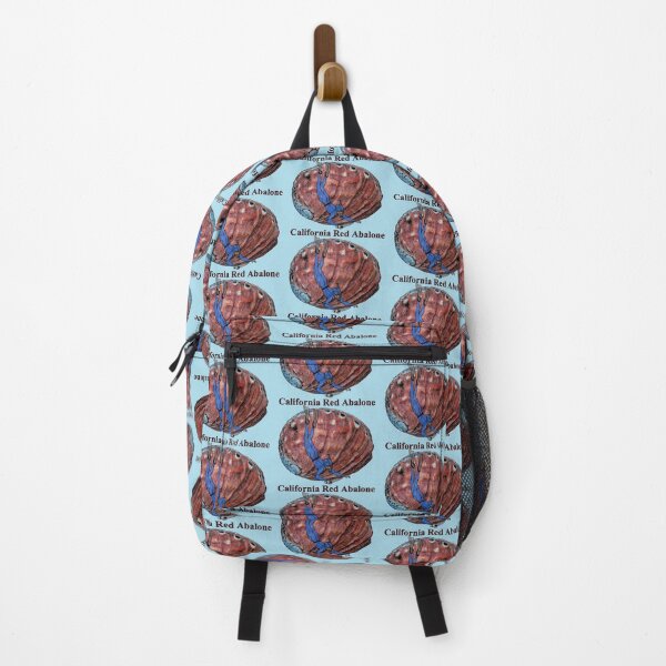 Item preview, Vintage Red Abalone Shell with a Freediving Diver URM designed and sold by urmaddad.