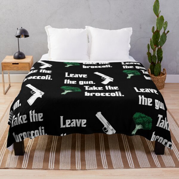 Item preview, Leave the gun, take the broccoli, funny godfather parody designed and sold by Merchattack.