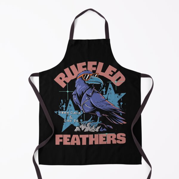 Item preview, RAVEN - RAFFLED FEATHERS KEEP CALM AND CAW ON designed and sold by justyna-s28.