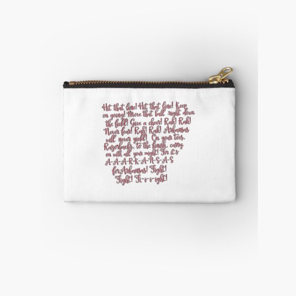 Item preview, Arkansas Fight Song - Red on White designed and sold by Spike The Punch Design Co..